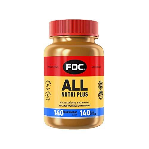 Fdc All Nutri Plus - Polivitamínico - 140 Comprimidos, Fdc Vitaminas