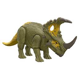 Jurassic World Dinossauro de brinquedo Sinoceratops Ruge, HDX43, Multicor