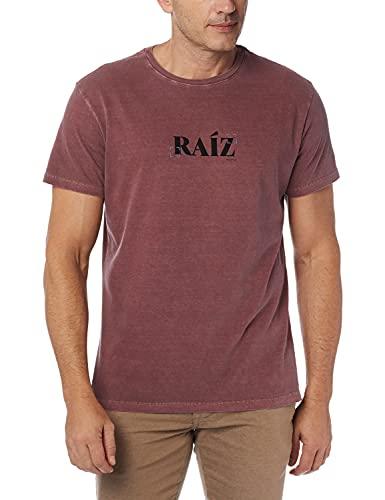 Camiseta Estampada Raiz, Bordeaux, GG