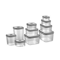 Kit Potes de Plástico Hermético, 10 unidades, Electrolux