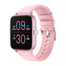 SANDA 2022 Bluetooth Atender Chamada Relógio Inteligente Masculino IP67 Impermeável Mulheres Discagem Smartwatch GTS3 Gts 3 Para Telefone Android IOS (Pink)