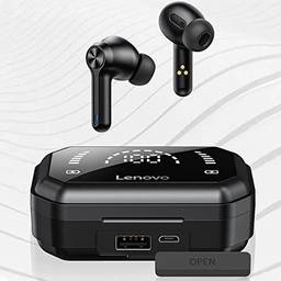 Lenovo LP3 Pro Fones de ouvido TWS Bluetooth 5.0 Sem Fio Esportivos Com Qualidade De Som HiFi Com Tela LED sem fio com microfone Power Digital Dispaly Sports Fones de ouvido musicais