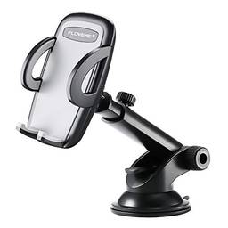 Suporte Tomshin para telefone para automóvel pára-brisa suporte do telefone do carro painel do telefone celular suporte universal suporte preto & amp; cinza