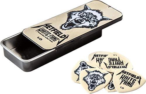 Jim Dunlop Hetfield's White Fang Custom 1,0 mm Flow Guitar Pick Tin (PH122T100)