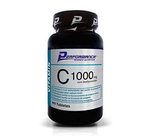 Vitamina C 1000Mg Com 0,6Mg De Rutina 100 Tabletes, Performance Nutrition