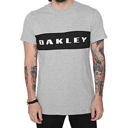 Camiseta Oakley Masculina Sport Tee, Cinza Claro, P