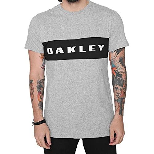 Camiseta Oakley Masculina Sport Tee, Cinza Claro, XG