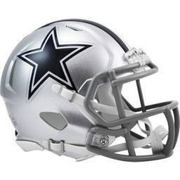 Mini Capacete de futebol Riddell NFL Dallas Cowboys Speed