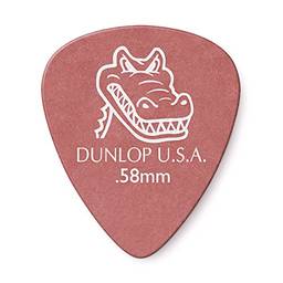Dunlop 417R.58 Gator Grip, vermelho.58 mm, 72/saco