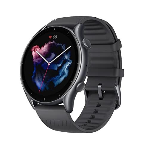 Lançamento em 14th novo amazfit gtr 3 preto gtr3 GTR-3 smartwatch 1.39 "amoled display alexa built-in gps relógio inteligente para android ios