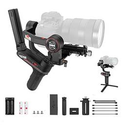 Zhiyun Weebill S Compact Gimbal Stabilizer for DSLR & Mirrorless Camera Sony A7M3 A7III A7R3 with 24-70mm GM Len Nikon Z6 Z7 Panasonic GH5 GH5s Canon 5D4 5D3 EOS R BMPCC 4K 3-Axis Handheld Weebills