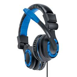 Fone de Ouvido Headset Gamer GRX-350 Dreamgear DGUN-2962 Preto e Azul