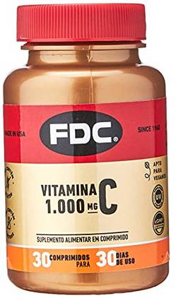 FDC Vitamina C -1000MG - 30 comprimidos, FDC VITAMINAS