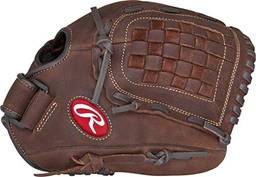 Rawlings Luva de beisebol preferida pelo jogador, padrão regular, lento, teia de cesta, 30 cm