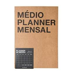 Planner Revista Kraft Mensal A4 Kft, Cicero, 5989, Bege, 8, 3 X 11, 7