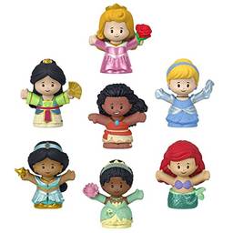 Fisher-Price Little People Figura Brinquedo 7 Pack Princesas