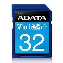 Cartão de memória ADATA Premier 32GB SDHC UHS-I U1 (ASDH32GUICL10-R), Preto