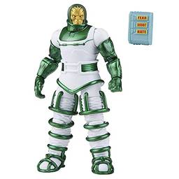 Boneco Marvel Legends Series Retrô Fantastic Four, Figura de 15 cm - Psycho-Man - F0353 - Hasbro, branco e verde