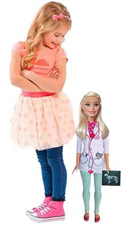 Boneca Barbie Veterinária, Pupee, 66 cm