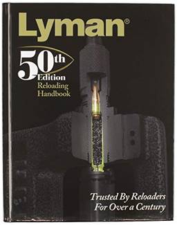 Lyman 50ª edição de capa dura do manual de recarga
