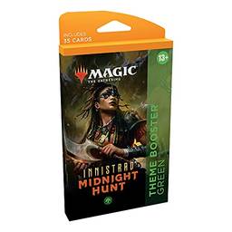 Magic The Gathering - Booster Temático Verde de Innistrad: Caçada à Meia-noite (35 cards) | Inglês, Multicolor