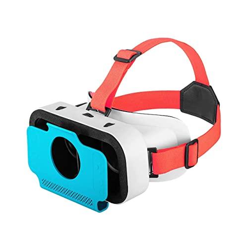 Óculos VR 4Leader Para Nintendo Switch E OLED Realidade Virtual Fone De Ouvido Ajustável 3D