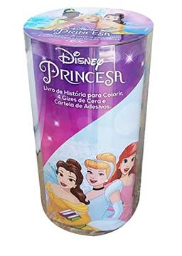Disney - Mini tubo histórias para colorir - Princesas: 1