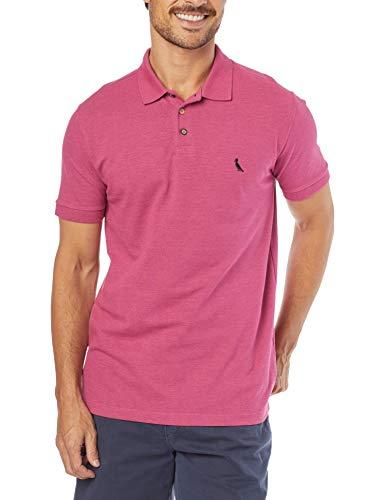 Camisa polo Básica Novo Mescla, Reserva, Masculino, Rosa Pink, GG
