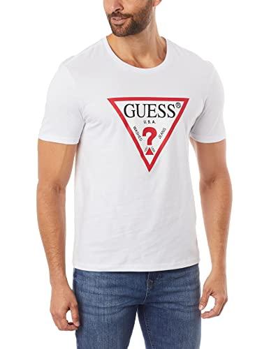 T-Shirt Triangulo, Guess, Masculino, Branco, GGG