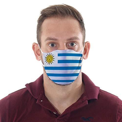 Máscara Divertida Uruguai - Adulto 914693