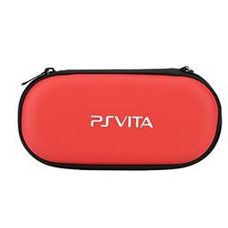 Capa protetora rígida fosa bolsa organizadora portátil para viagem para Sony PS Vita, à prova de choque PlayStation Vita bolsa de viagem, Preto