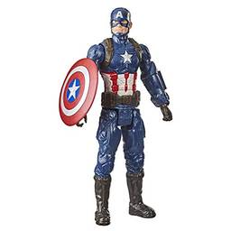 Boneco Marvel Avengers Titan Hero, Figura de 30 cm Vingadores - Capitão América - F1342 - Hasbro