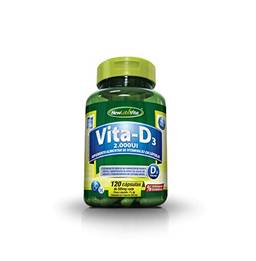Vitamina D3, Vita-D3, New Labs Vita, 120 Cápsulas