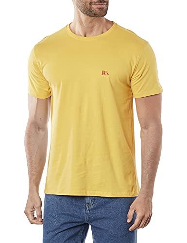 Camiseta Estampada R Ass Peito, Reserva, Masculino, Amarelo, G