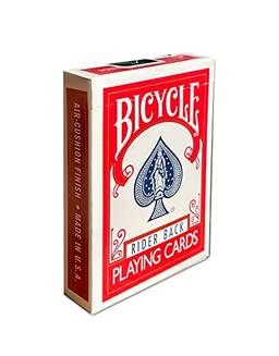 Bicycle Cartas de baralho Rider Back Index (as cores podem variar - embalagem única)