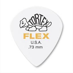Jim Dunlop Palhetas de guitarra brancas Tortex Flex Jazz III 73 mm (468P.73)
