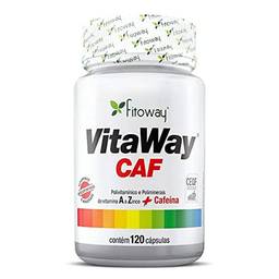 Vitaway Caf - Polivitamínico A Z + Cafeína - 120 Cáps, Fitoway