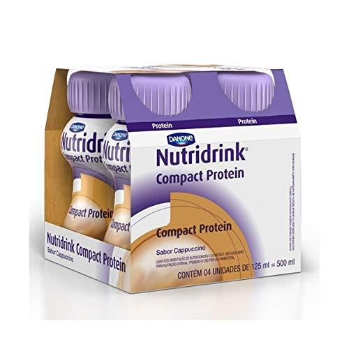 Suplemento Nutridrink Compact Pro Chocolate com 4 unidades de 125ml Danone Nutricia