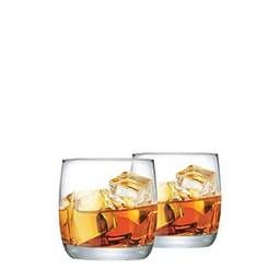 Jogo Copos Whisky New York On The Rocks Vidro 325ml 2 Pcs