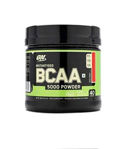 BCAA em Pó Optimum Nutrition/BCAA 5000 Powder Optimum Nutrition - Fruit Punch 380g