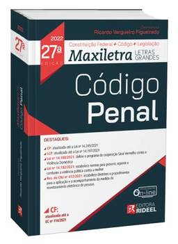Código Penal - Coleção Maxiletra - 27ª Edição (2022)
