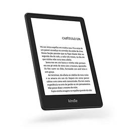 Kindle Paperwhite Signature Edition 32 GB: tela de 6,8", carregamento sem fio e luz frontal adaptável