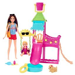 Barbie Conjunto de Brinquedo Skipper Parque aquático