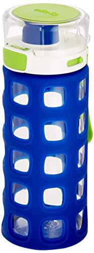 Ello Garrafa de água de plástico Dash Tritan, azul Touchdown, 473 ml