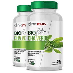 Kit 2 Biofit Chá Verde 60 cápsulas da Clinicmais