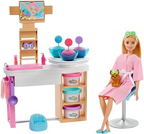 Barbie Wellness Spa de Luxo com Massinha, Mattel