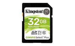 SDS2/32GB - Cartão de memória SD de 32GB Canvas Select Plus - Leitura: 100MB/s - Classe 10