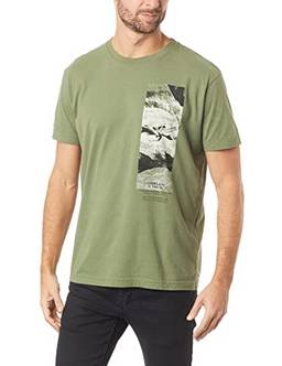 Camiseta,T-Shirt Vintage Trkk Rocks Front,Osklen,masculino,Verde,G