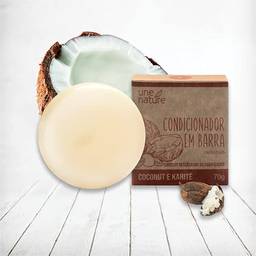 Condicionador Barra Coconut Une Nature Arte dos Aromas 70g