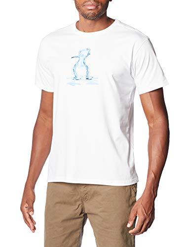 Camiseta Estampada Pica Pau Gelo, Reserva, Branco, M